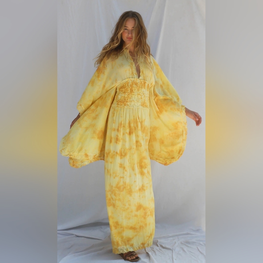 Jen's Pirate Booty Tie Dye Sugaree Kaftan